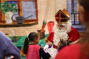 Sinterklaas in 't kruis